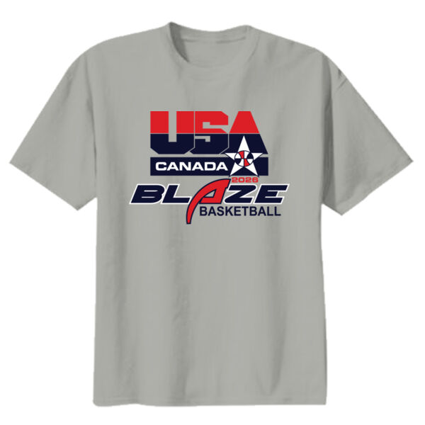 Blaze Basketball-Canada Youth Heavy Cotton 100% Cotton T Shirt Thumbnail