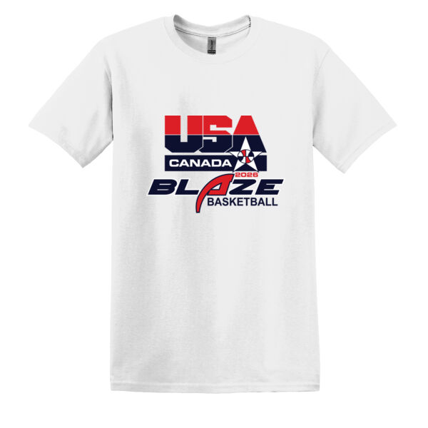 Blaze Basketball-Canada Heavy Cotton 100% Cotton T Shirt Thumbnail