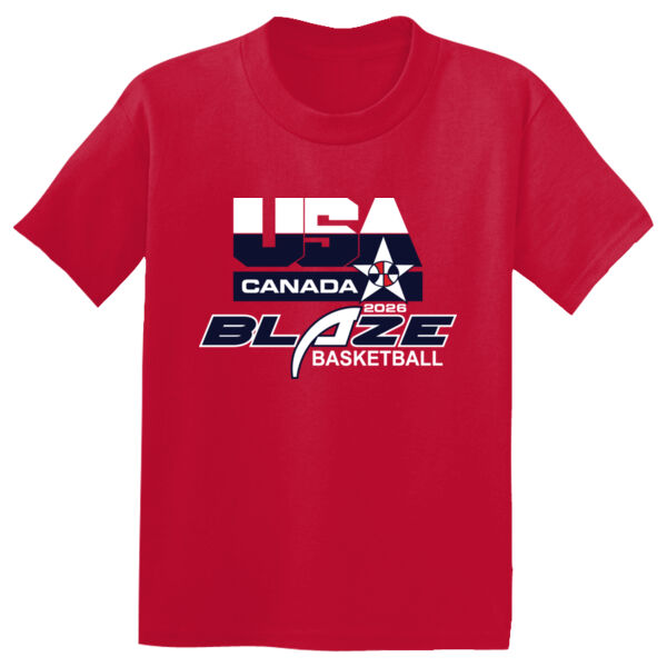 Blaze Basketball-Canada Youth PosiCharge Competitor Tee Thumbnail